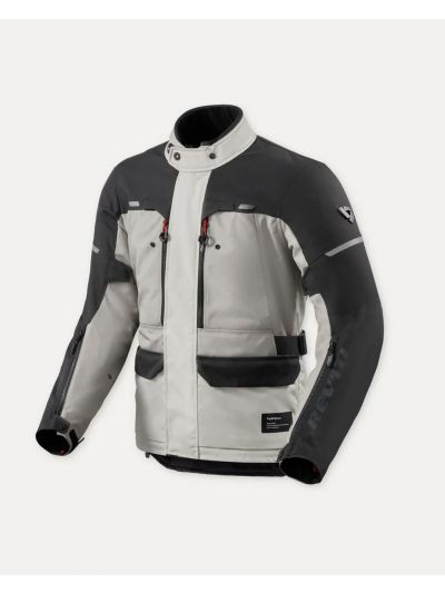 Tekstilna jakna Outback 5 H2O srebrno-črna