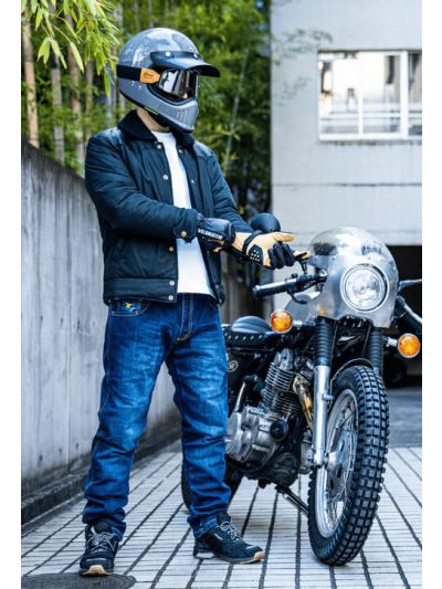 JEANS hlače MONZA modre