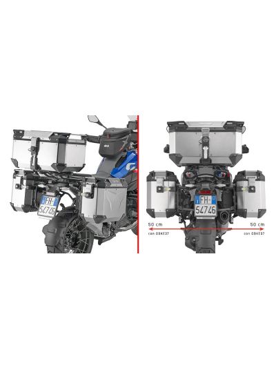 Nosilec stranskih motorističnih kovčkov Trekker Outback Monokey - G-PLO5143CAM